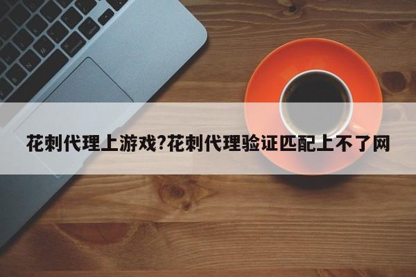 花刺代理上游戏?花刺代理验证匹配上不了网